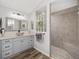 Spa-like bathroom with walk-in shower and updated fixtures at 3259 Markward Dr, The Villages, FL 32163