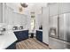 Modern kitchen with stainless steel appliances and a corner pantry at 3259 Markward Dr, The Villages, FL 32163