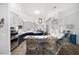 Modern kitchen with stainless steel appliances and an island at 3259 Markward Dr, The Villages, FL 32163