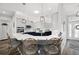 Modern kitchen with stainless steel appliances and an island at 3259 Markward Dr, The Villages, FL 32163