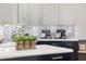 Kitchen with a patterned backsplash and two stand mixers at 3259 Markward Dr, The Villages, FL 32163