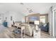 Spacious living room boasts a fireplace, large TV, and comfortable seating at 3259 Markward Dr, The Villages, FL 32163