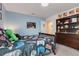 Game themed bedroom with video game bedding at 410 Cheeota Ct, Minneola, FL 34715