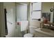 Clean bathroom with a shower/tub combo and updated vanity at 5622 Sir Churchill Dr, Leesburg, FL 34748