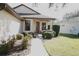 Front entrance with walkway and landscaping at 5622 Sir Churchill Dr, Leesburg, FL 34748