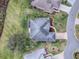 Bird's eye view of the house and surrounding landscape at 5626 Squires Dr, Leesburg, FL 34748