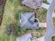 Bird's eye view of the house and surrounding landscape at 5626 Squires Dr, Leesburg, FL 34748