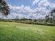 Open backyard with green grass, offering privacy and tranquility at 5626 Squires Dr, Leesburg, FL 34748