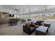 Relaxing clubhouse with pool views and seating at 8065 Penrose Pl, Wildwood, FL 34785