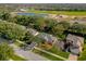 Aerial view of homes and golf course community at 979 Princeton Dr, Clermont, FL 34711