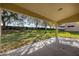 Covered patio overlooking a spacious backyard at 979 Princeton Dr, Clermont, FL 34711