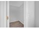 Spacious closet with wood flooring and wire shelving at 979 Princeton Dr, Clermont, FL 34711