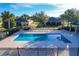 Relaxing community pool perfect for a summer day at 12532 Hammock Pointe Cir, Clermont, FL 34711