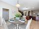 Kitchen breakfast nook with view of kitchen at 12532 Hammock Pointe Cir, Clermont, FL 34711