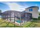 Enjoy this amazing pool and screened patio area at 12532 Hammock Pointe Cir, Clermont, FL 34711