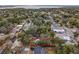 Aerial view showing house location and neighborhood at 1319 Stowe Ave, Mount Dora, FL 32757