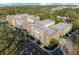 Aerial view of modern brick townhouses at 133 S Park Ave, Winter Garden, FL 34787