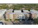 Aerial view of a community of townhouses at 133 S Park Ave, Winter Garden, FL 34787