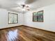 Bedroom featuring natural light, laminate flooring, and fresh paint at 1701 Cedar Stone Ct, Lake Mary, FL 32746