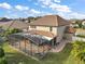 Aerial view of house and surrounding neighborhood at 17889 Gourd Neck Loop, Winter Garden, FL 34787