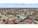 Wide aerial view of the community and surrounding landscape at 2080 Nordic Ln, The Villages, FL 32163