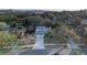 House in a residential neighborhood, birds-eye view at 2355 Lakeview Ave, Clermont, FL 34711