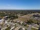 Wide aerial view of neighborhood with homes and landscaping at 24506 Woodhill Ct, Sorrento, FL 32776