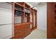 Large walk-in closet with ample shelving and drawers at 25833 Feather Ridge Ln, Sorrento, FL 32776