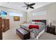 Large bedroom with a king-size bed and plenty of closet space at 27527 Briar Patch Pl, Leesburg, FL 34748