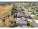 Aerial view of home with beautiful golf course views at 276 Lawthorn St, The Villages, FL 32162