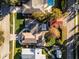 Bird's-eye view of home and yard at 3336 Florene Dr, Orlando, FL 32806