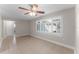 Bright dining room with tile floors and ceiling fan at 3336 Florene Dr, Orlando, FL 32806