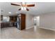 Kitchen with stainless steel appliances and tile floor at 3336 Florene Dr, Orlando, FL 32806