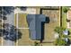 Top-down view of a house and its surrounding neighborhood at 3437 Starfish Ave, Fruitland Park, FL 34731