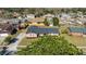 Aerial view of a ranch home and surrounding houses at 3437 Starfish Ave, Fruitland Park, FL 34731