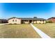 Newly renovated brick ranch house with walkway at 3437 Starfish Ave, Fruitland Park, FL 34731