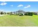 Well-manicured lawn and landscaping at 3795 View Path, The Villages, FL 32163