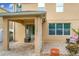 Covered patio with pavers and access to the pool area at 5036 Gandross Ln, Mount Dora, FL 32757