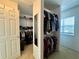 Large walk-in closet with ample shelving and hanging space at 5036 Gandross Ln, Mount Dora, FL 32757