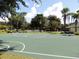 Outdoor basketball court with green surface at 9565 Se 124Th Loop, Summerfield, FL 34491