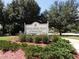 Sign for Del E. Webb Field at Veterans Park at 9565 Se 124Th Loop, Summerfield, FL 34491