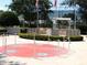 Well-maintained veterans memorial with flags and inscribed stones, serving as a tribute to service members at 9565 Se 124Th Loop, Summerfield, FL 34491