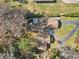 Bird's-eye view of a single-story home with a large yard at 9724 Rosemary Ln, Leesburg, FL 34788