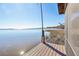 Expansive lake view from a private dock with wooden decking at 9724 Rosemary Ln, Leesburg, FL 34788