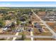 Aerial view of homes in a residential neighborhood at 105 Juniper Run, Ocala, FL 34480