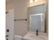 Clean bathroom, featuring a vanity with a modern sink and a shower at 13237 Peaceful Melody Dr, Winter Garden, FL 34787