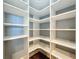 Spacious pantry with ample shelving for storage at 163 Crepe Myrtle Dr, Groveland, FL 34736