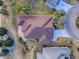 Aerial view of house and surrounding landscape at 2010 Allure Loop, The Villages, FL 32162