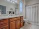 Well-appointed bathroom with a shower/tub combo at 2010 Allure Loop, The Villages, FL 32162