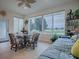 Relaxing sunroom with golf course view and comfy daybed at 2010 Allure Loop, The Villages, FL 32162